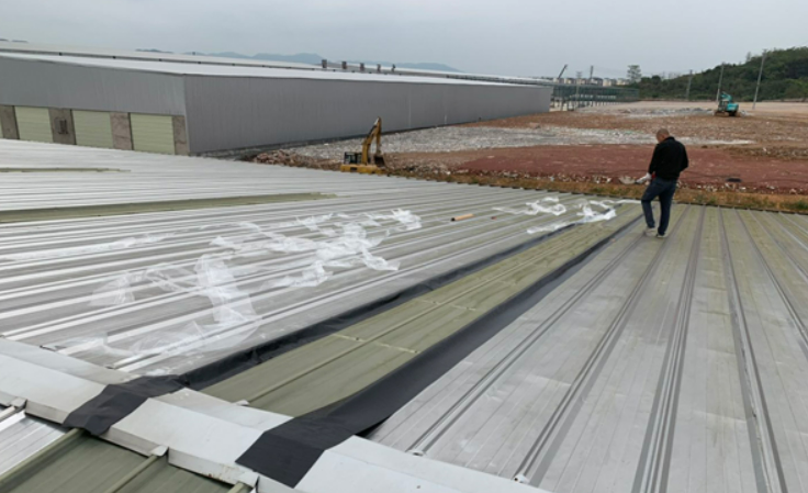 鼓楼厂房屋面防水维修案例